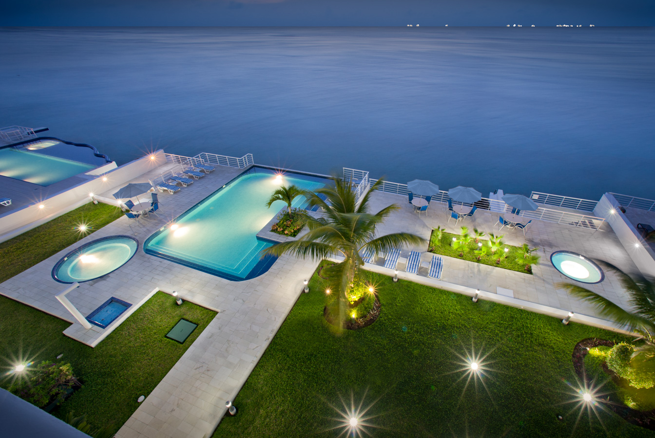PoolatNight